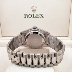 Rolex President Day-Date 36mm 118239 Factory Diamond Dial White Gold Watch