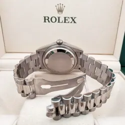 Rolex President Day-Date 36mm 118239 Factory Diamond Dial White Gold Watch