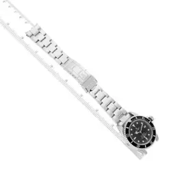 ROLEX SEADWELLER 4000 BLACK DIAL STEEL MENS WATCH 16600