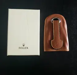 BROWN LEATHER KEY