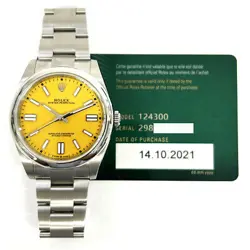 YELLOW DIAL OYSTER