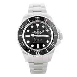 ROLEX SEA-DWELLER DEEPSEA STAINLESS STEEL BLACK DIAL 44MM 116660 FULL SET