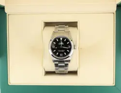 2004 ROLEX EXPLORER 114270 BLACK DIAL SS OYSTER NO PAPERS 36MM