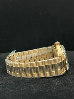 1972 Rolex Day-Date 1803 Champ Dial Big Logo Ribbon Clasp 18kt President 36mm