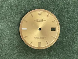 [GOOD] ROLEX  DATEJUST  DIAL GOLD