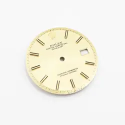 [GOOD] ROLEX   USED 1601 CHAMPAGNE GOLD DIAL DIAL DATEJUST FOR MEN CAL.1570 A34