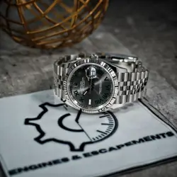 Rolex Datejust 36mm 126234 Wimbledon Jubilee White Gold Bezel Complete set