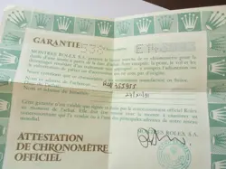 1991 WARRANTY PAPER