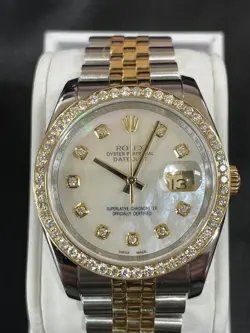 BEZEL 18K GOLD/SS