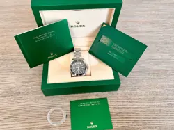 ROLEX SUBMARINER NO DATE 114060 40MM STAINLESS STEEL BLACK DIAL WATCH BOX/PAPER