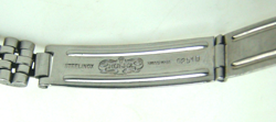 ROLEX 26mm WOMEN's STAINLESS STEEL & 14K GOLD DATE AUTOMATIC WATCH 6517 C. 1967