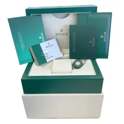 MINT PAPERS Rolex Yacht-Master 268622 Rhodium 37mm Stainless Grey Blue Watch BOX