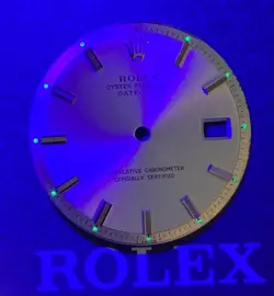 SILVER DIAL ROLEX