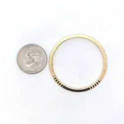 FLUTED WATCH BEZEL