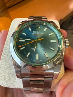 BLUE DIAL 116400GV