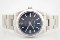 34 BLUE DIAL