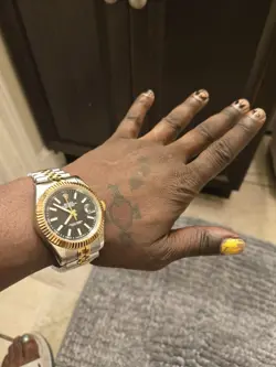 TONE ROLEX WATCH
