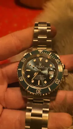 SUBMARINER OYSTER GREEN