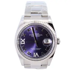 36MM PURPLE DIAL