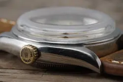 Vintage ROLEX OysterDate 6094 Manual 34mm cal.740 Men Watch 1950's #1349