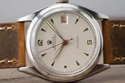 Vintage ROLEX OysterDate 6094 Manual 34mm cal.740 Men Watch 1950's #1349