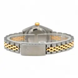 LADIES ROLEX DATEJUST 69173 WRISTWATCH MOP DIAMOND DIAL 18K GOLD STAINLESS C1994