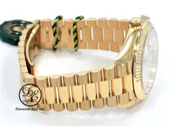 Rolex President Day-Date 228238 18K Yellow Gold Silver Roman Dial Watch BP *NEW