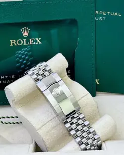 Rolex 126334 Oyster Perpetual Datejust Steel Fluted Mint Green 41mm-2024 Release