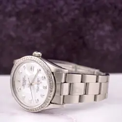 DIAMONDS WHITE DIAL