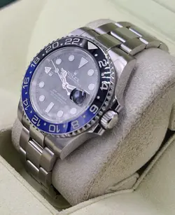 Rolex GMT-Master II "Batman" Mens 41MM SS & Ceramic 116710 2017 Complete!!!!!!!!