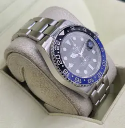Rolex GMT-Master II "Batman" Mens 41MM SS & Ceramic 116710 2017 Complete!!!!!!!!
