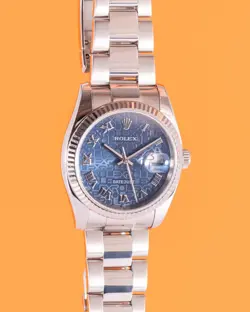 116234 BLUE ROLEX