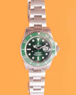 ROLEX SUBMARINER DATE 40MM 116610LV GREEN CERAMIC HULK 2020