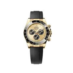 ROLEX DAYTONA 126518LN YELLOW GOLD CHAMPAGNE BLACK DIAL MEN'S WATCH (2024)