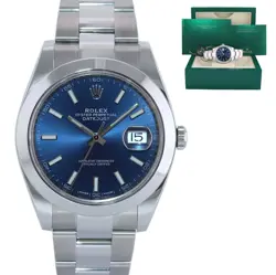 STEEL 126300 BLUE