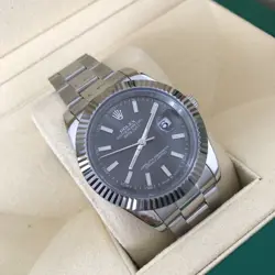 ♛ROLEX♛ OYSTER PERPETUAL DATEJUST WRISTWATCH 41MM STAINLESS STEEL