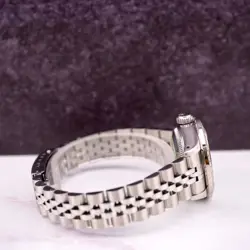 Rolex Ladies Datejust 26mm Steel Watch Jubilee ICED 2.50ct Diamond Ice BLUE Dial