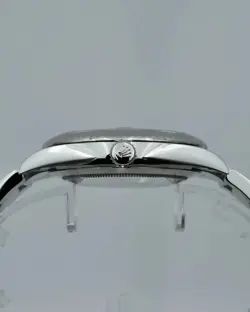Authentic ♔Rolex♔ Datejust 41mm Men's Watch Diamond Grey Dail Oyster 126334G SS