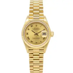 LADY-DATEJUST PRESIDENT YELLOW