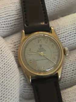 VINTAGE TUDOR BY ROLEX OYSTER CENTREGRAPH WW2 MILITARY WATCH