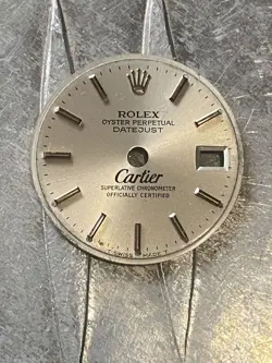 GENUINE ROLEX SILVER
