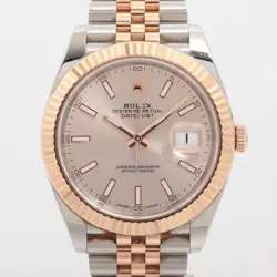 ROLEX DATEJUST 126331 SS×PG AT SUNDUST DIAL