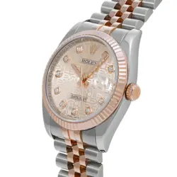 Rolex 1/5  Datejust 116231G D Number Manufactured Around 2005 Computer/Diamond W