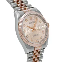 Rolex 1/5  Datejust 116231G D Number Manufactured Around 2005 Computer/Diamond W