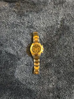 BLACK DIAL GOLD