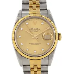 ROLEX  DATEJUST 16233G. SSXYG AUTOMATIC WINDING E NUMBER R45_1230