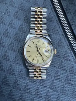 ROLEX 36 MM DATEJUST WATCH