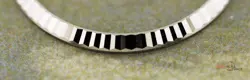 FLUTED 18K WHITE