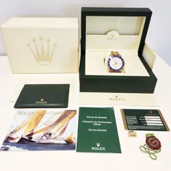 2011 Rolex Yacht-Master II 116688, 44mm, Yellow Gold, White Dial, Box & Papers