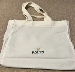 Very Rare ROLEX CANVAS TOTE BAG - BRAND NEW